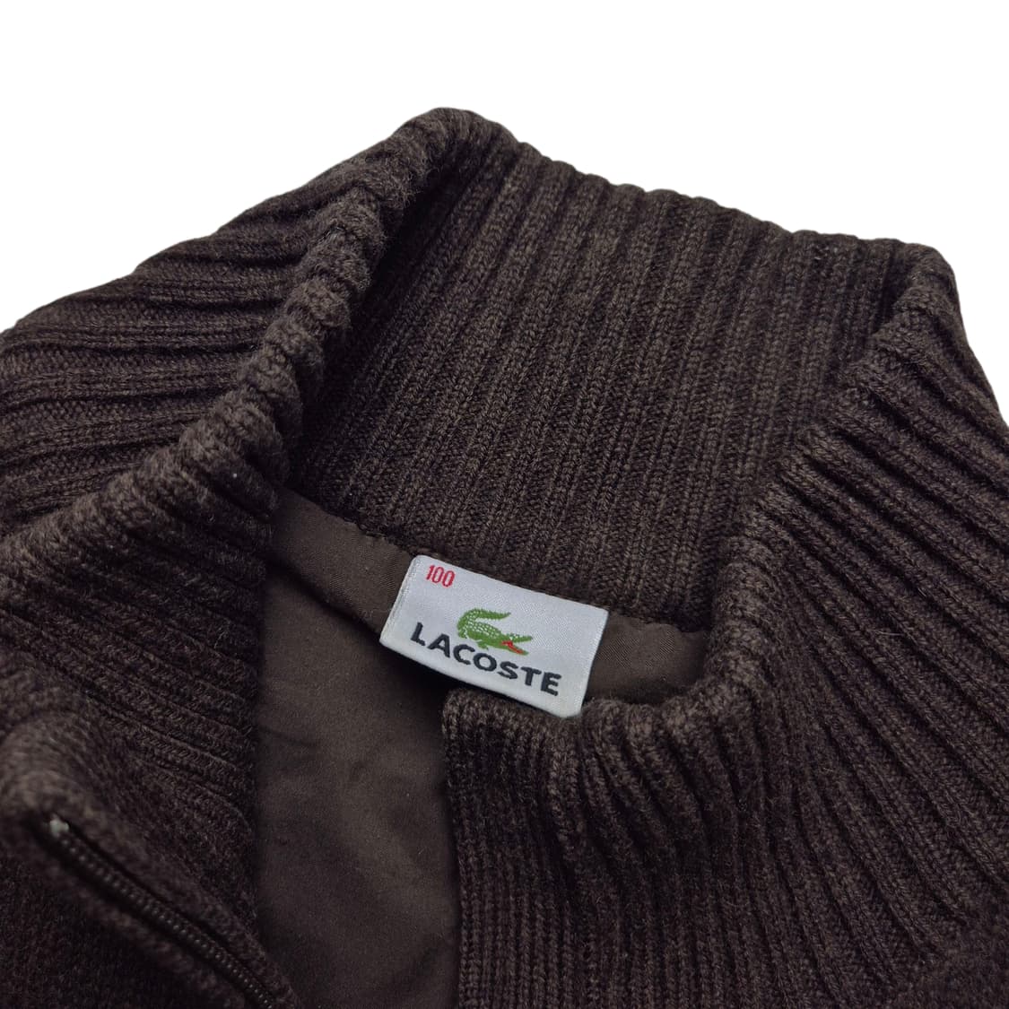 [100] 라코스테 방풍 니트집업 상품이미지6