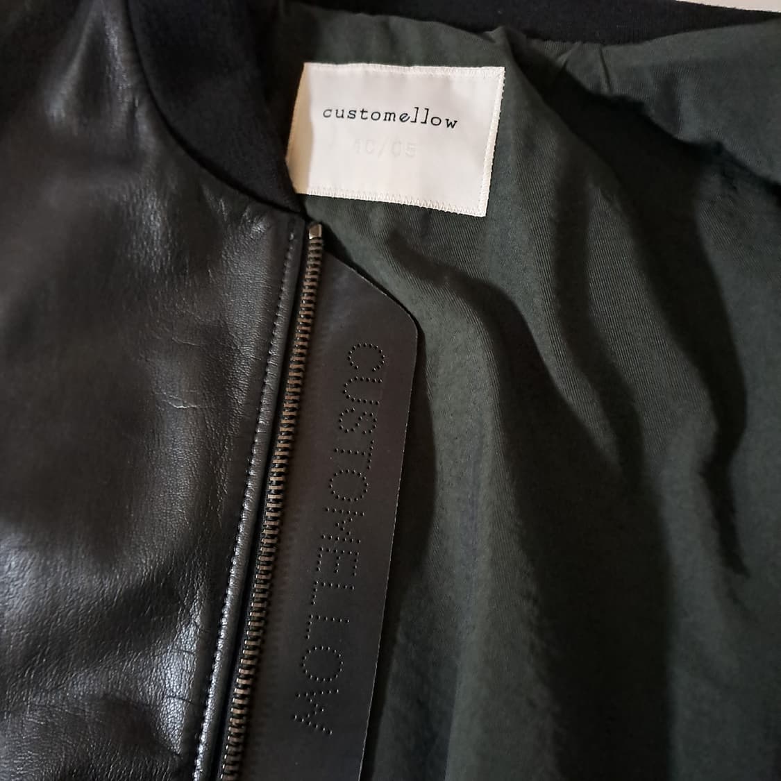 (택포) 커스텀멜로우 레더 믹스 블루종 100 B275 상품이미지6