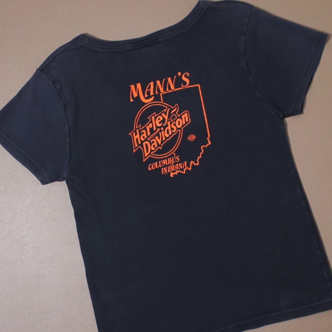90's Harley-Davidson USA 딜러  인디애나 반팔 상품이미지3