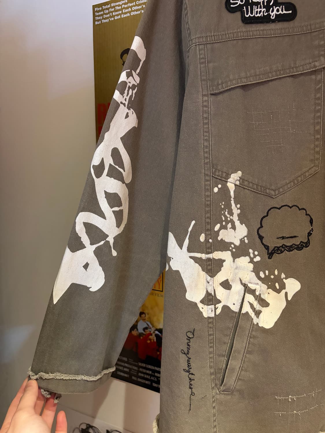 masion blanche 그래픽 셔츠자켓 상품이미지3