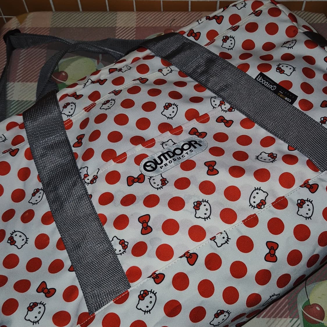 10s 아웃도어 키티 콜라보 3way 특대형 보스턴백 상품이미지9