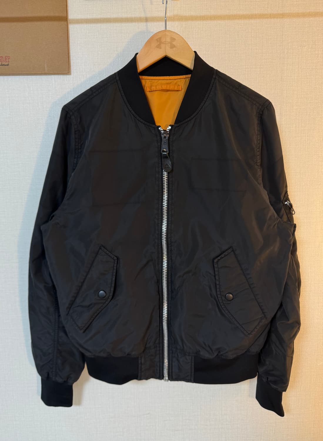 [M]알파인더스트리 리버서블 MA-1 항공점퍼 상품이미지1