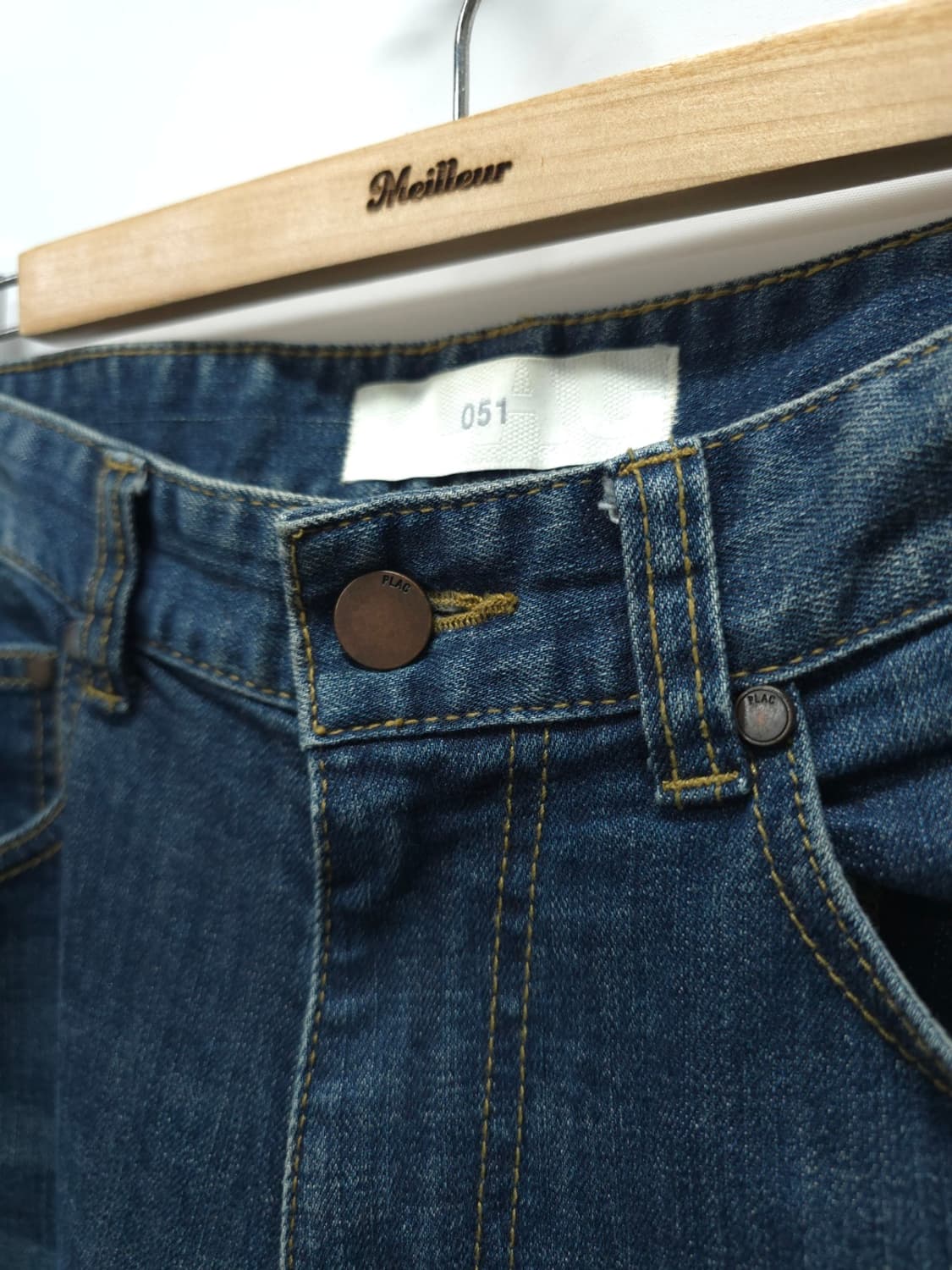 플랙(PLAC) 밀란 크롭 청바지 (남성33) 상품이미지4