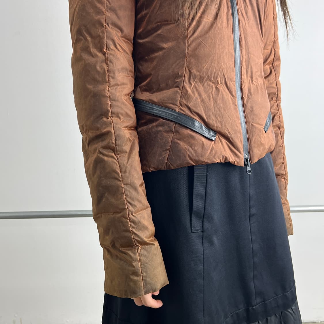 Y-3 요지 야마모토 도킹 하이넥 다운 자켓 상품이미지5