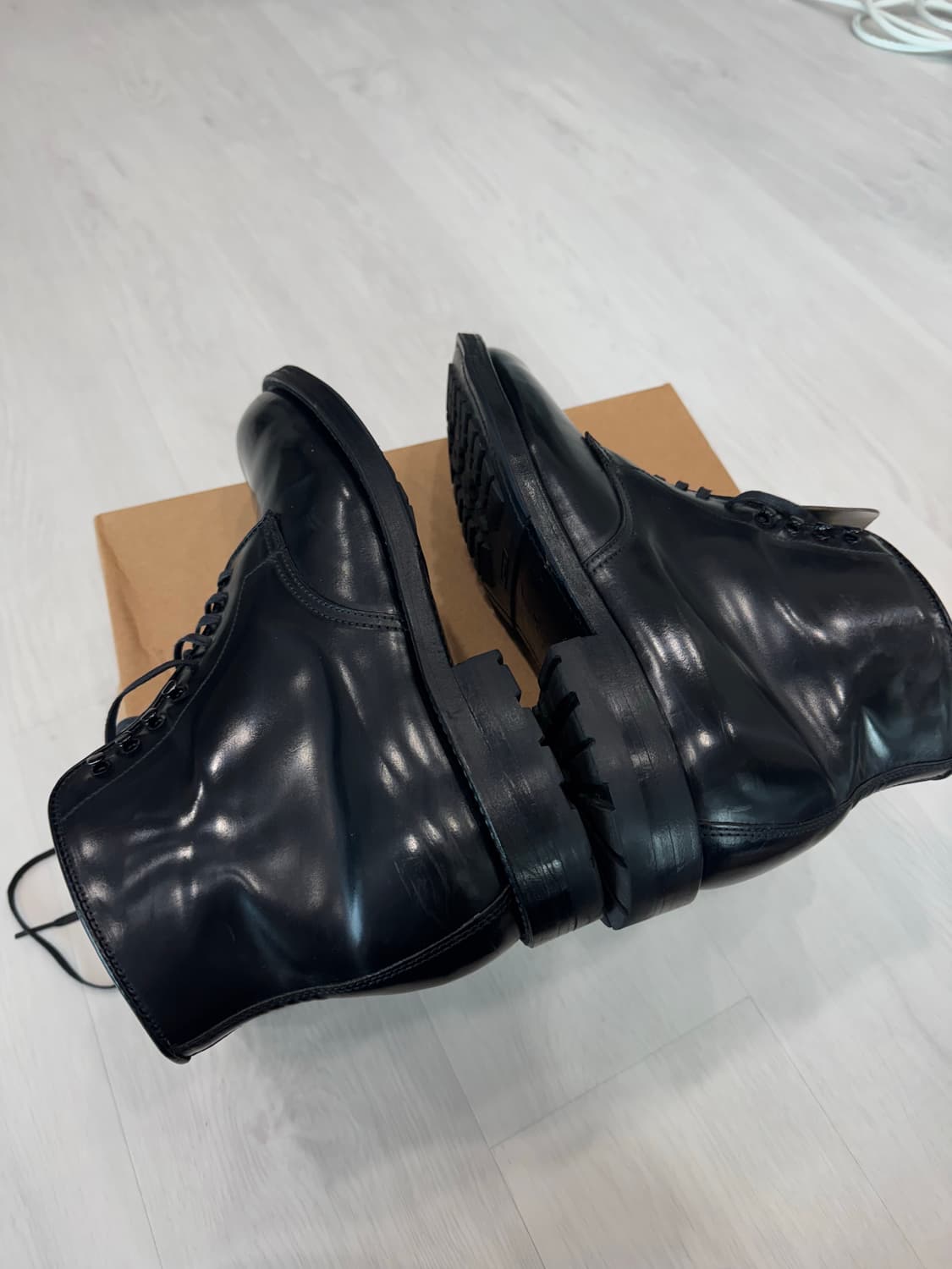 알든 코도반 부츠 플레인토 7.5E 상품이미지6