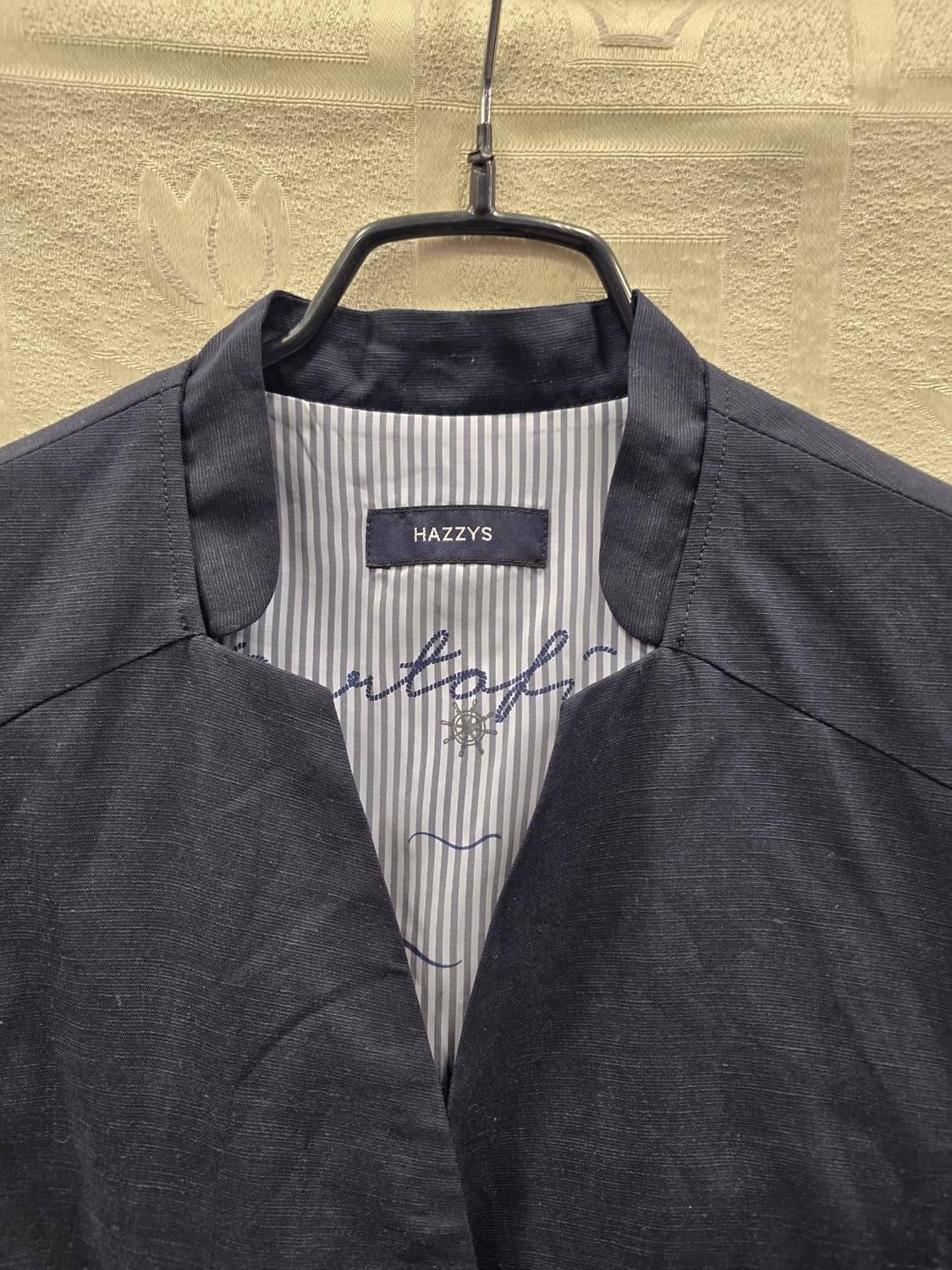 헤지스 네이비  조끼 베스트 66~77 상품이미지2