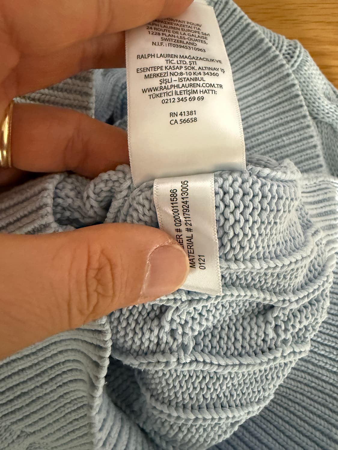 폴로랄프로렌(Polo Ralph Lauren) 꽈베기 가디건 상품이미지7