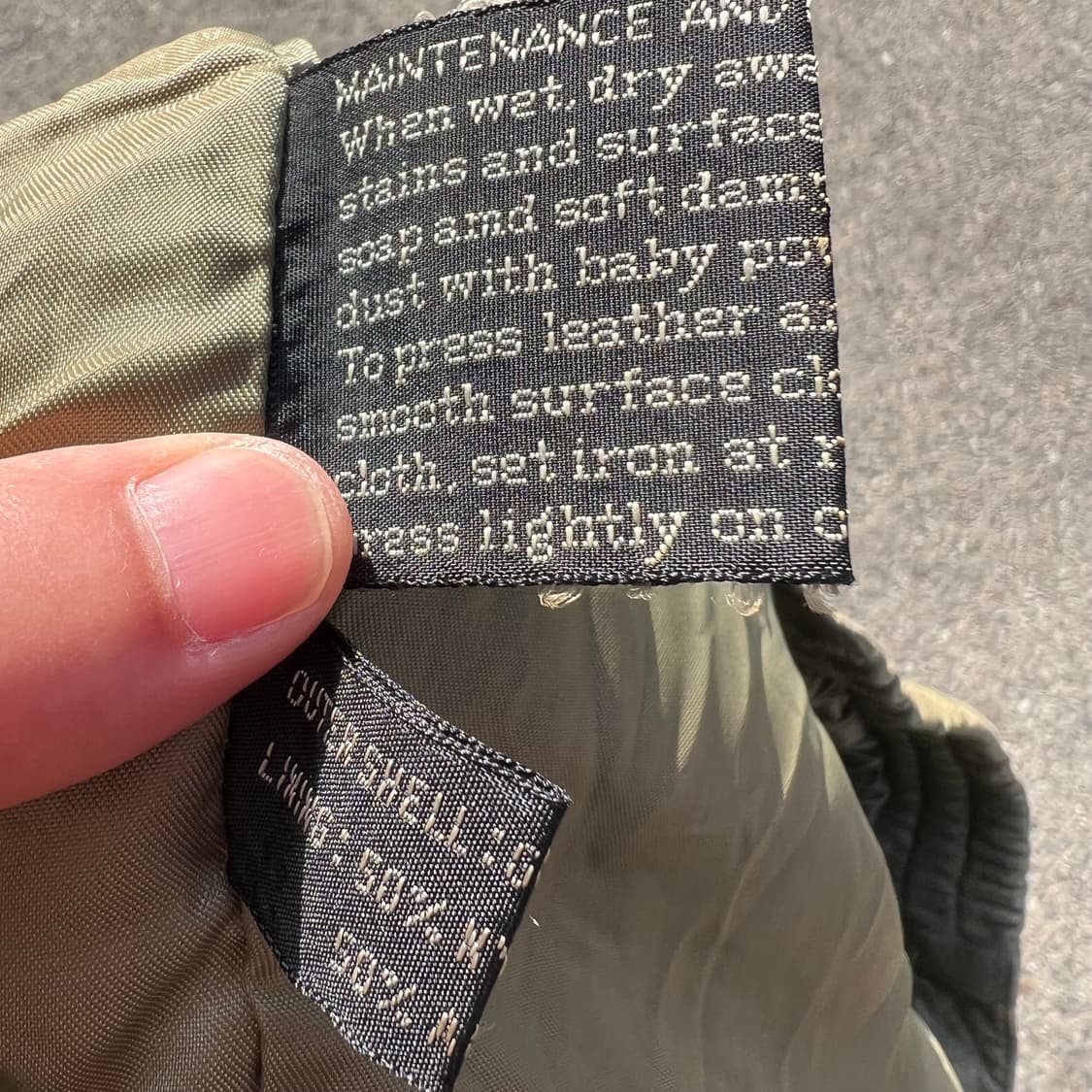 90’s Adolfo 레더 자켓 상품이미지10