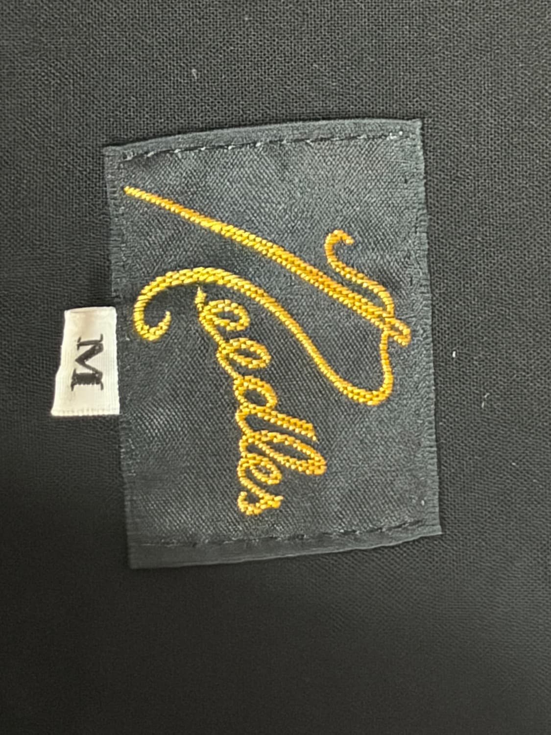 니들스 파이핑 카우보이 자켓 블랙 상품이미지5