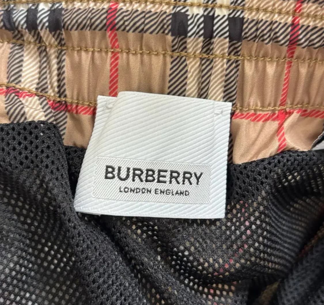 [L]버버리 체크 반바지 상품이미지2