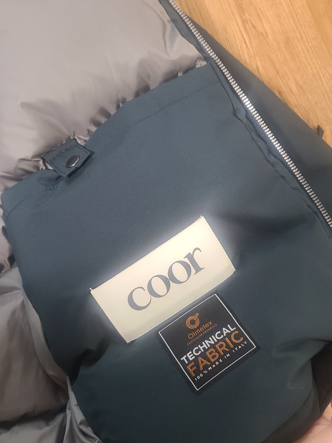 쿠어 워터 리펠런트 구스 다운 터콰이즈 S 상품이미지3