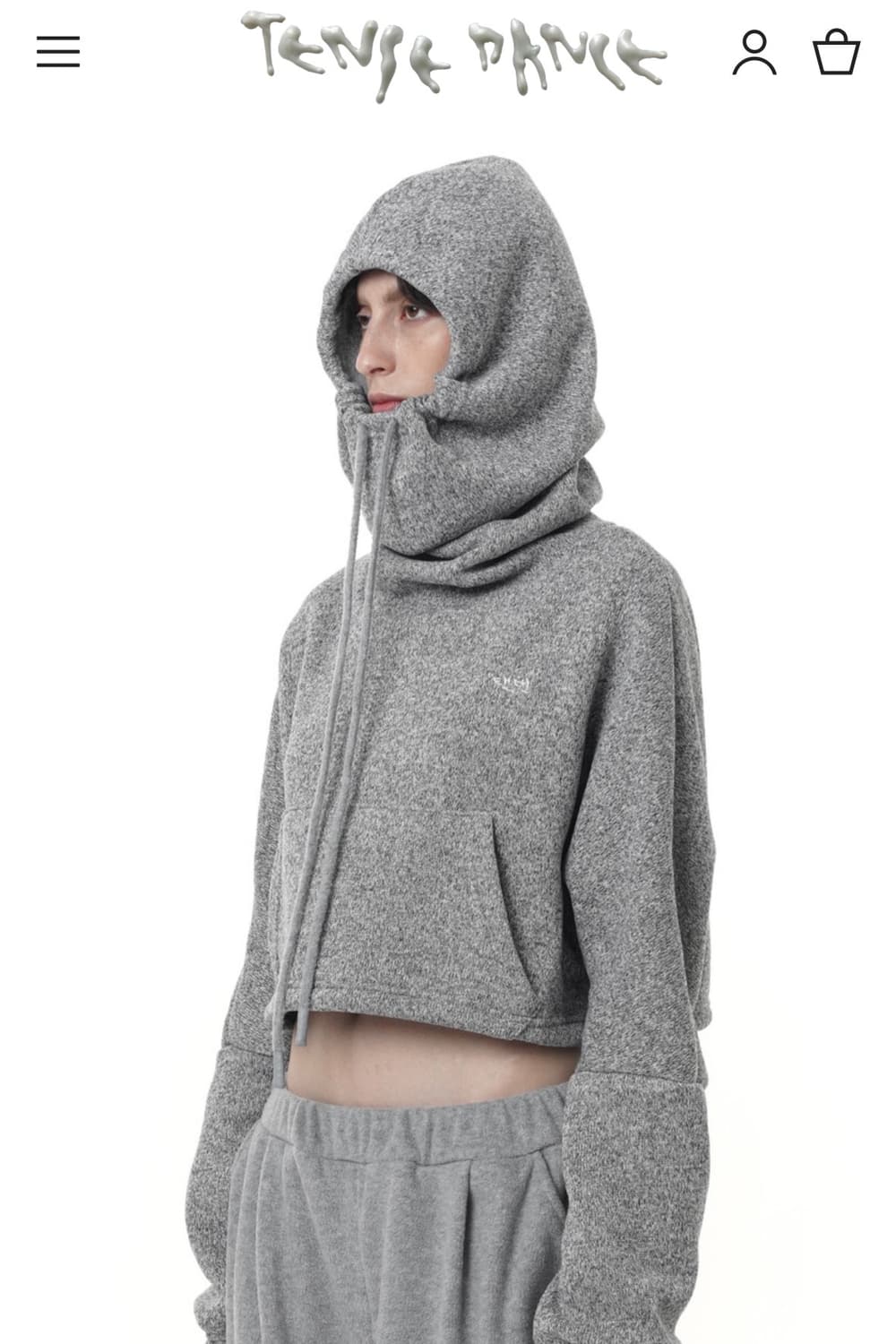 텐스댄스 Alien hoodie_grey 상품이미지3