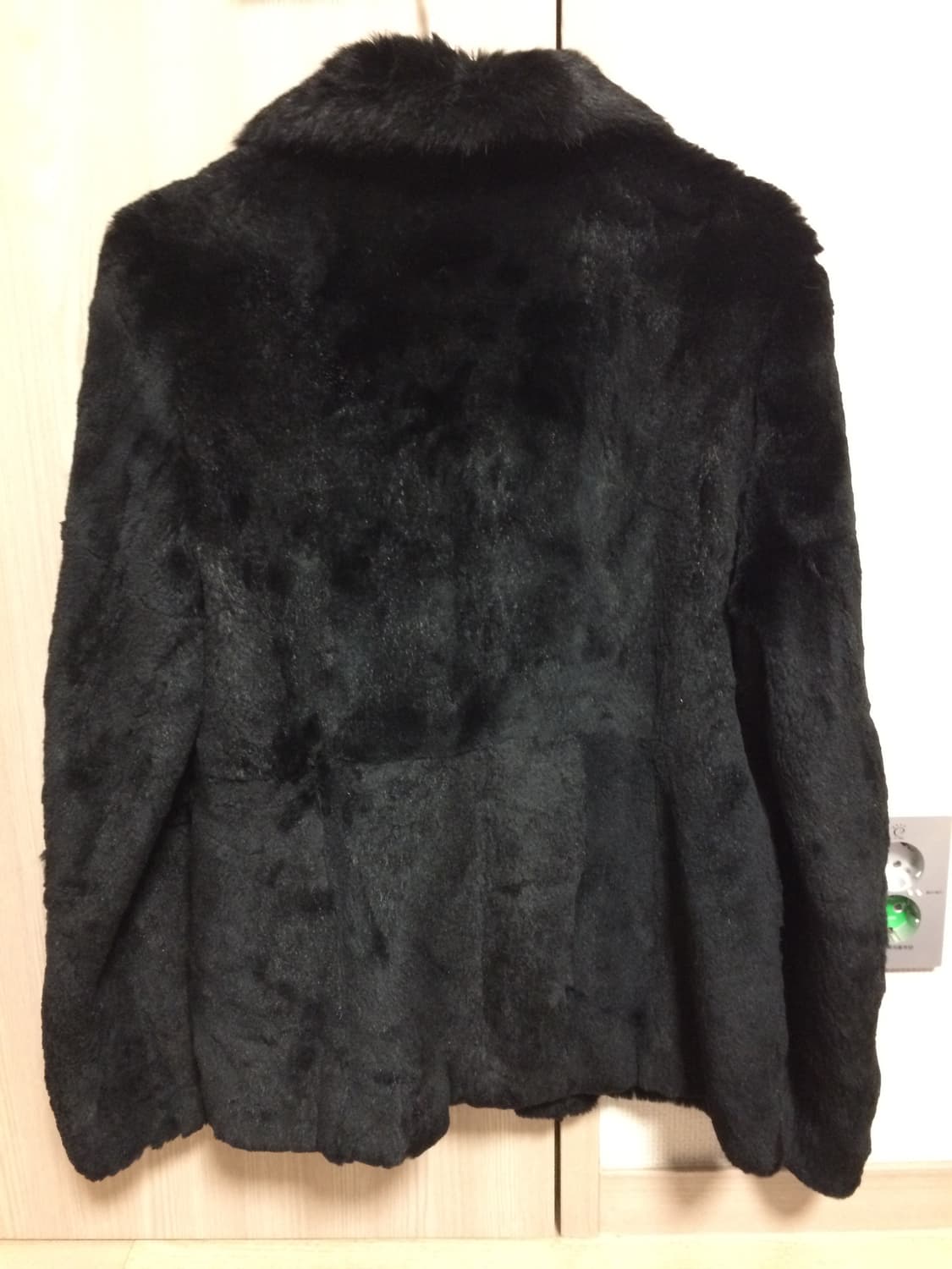 리얼퍼 토끼퍼 퍼자켓 리얼퍼자켓 블랙퍼 상품이미지2