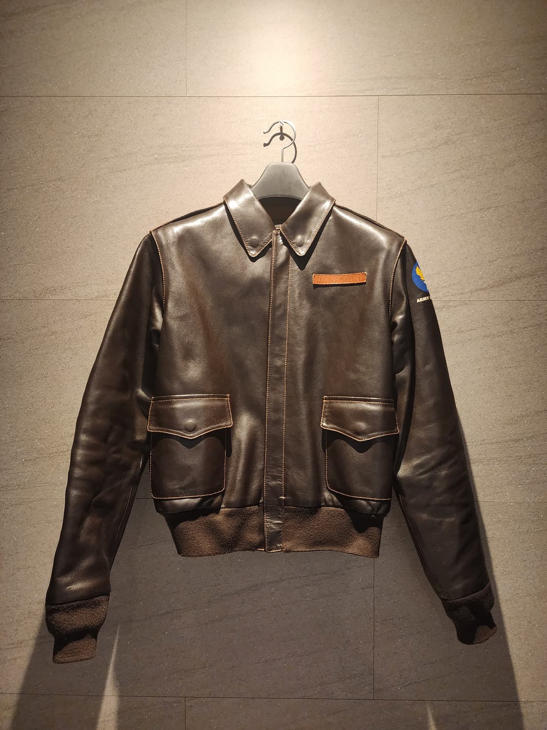 모건 A-2 홀스하이드 말가죽 자켓 상품이미지1