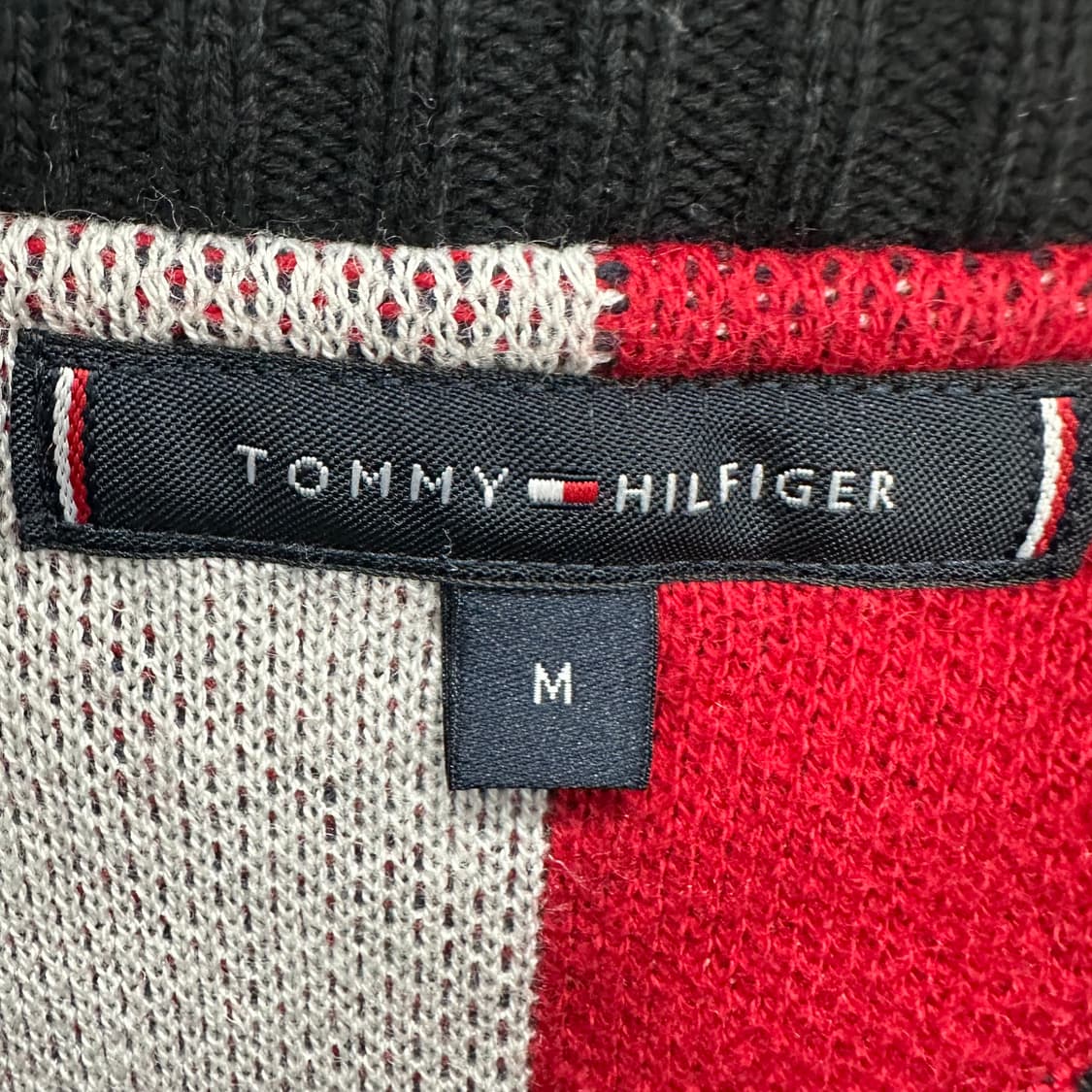 95 타미힐피거 남자 꽈배기 니트 상품이미지3