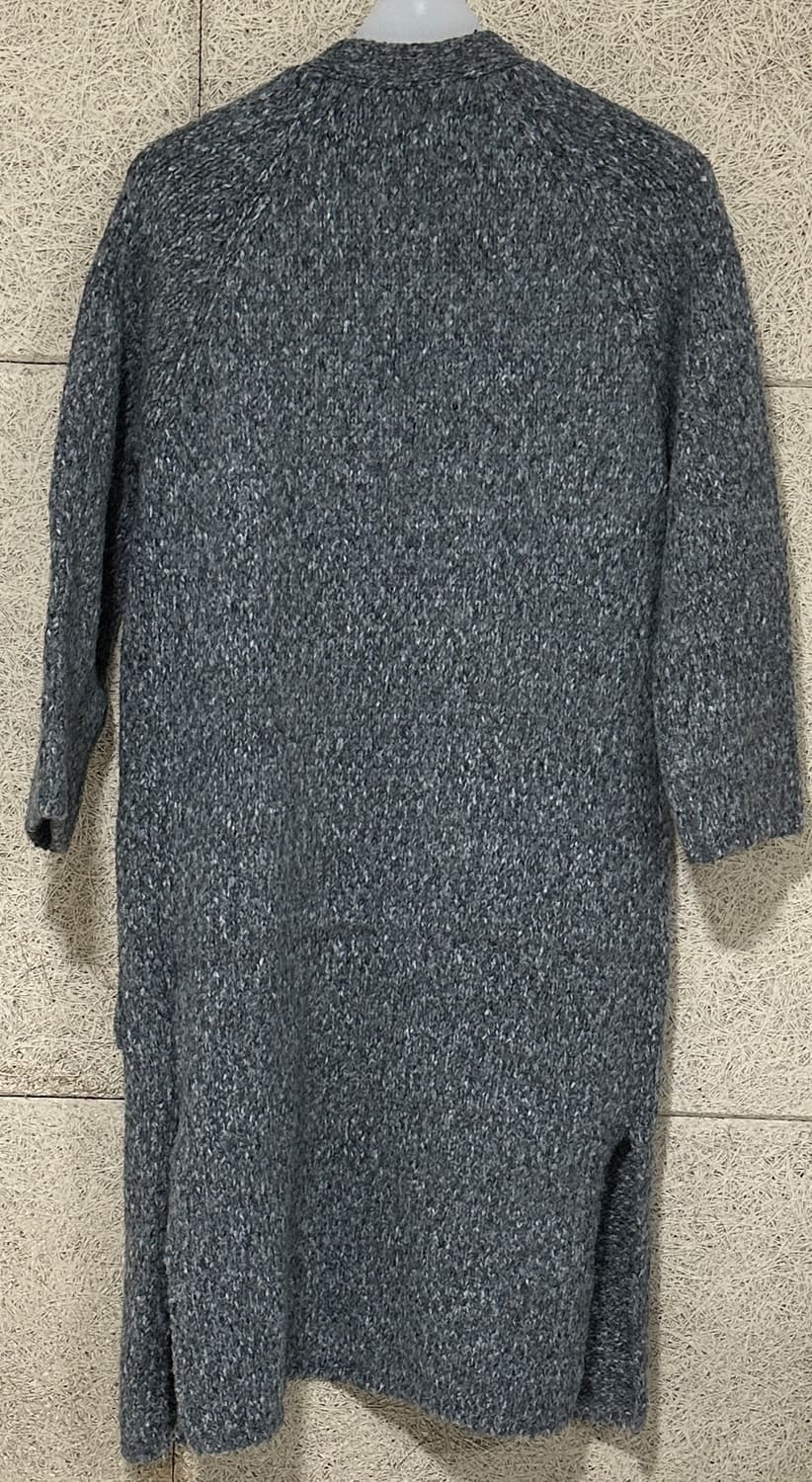 그레이 숄 니트 롱 가디건 M 55 상품이미지2