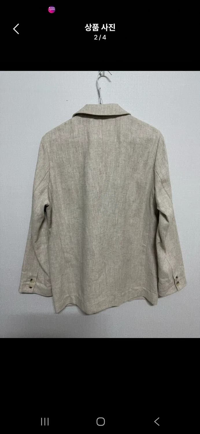 PUREDA 린넨 자켓 상품이미지2