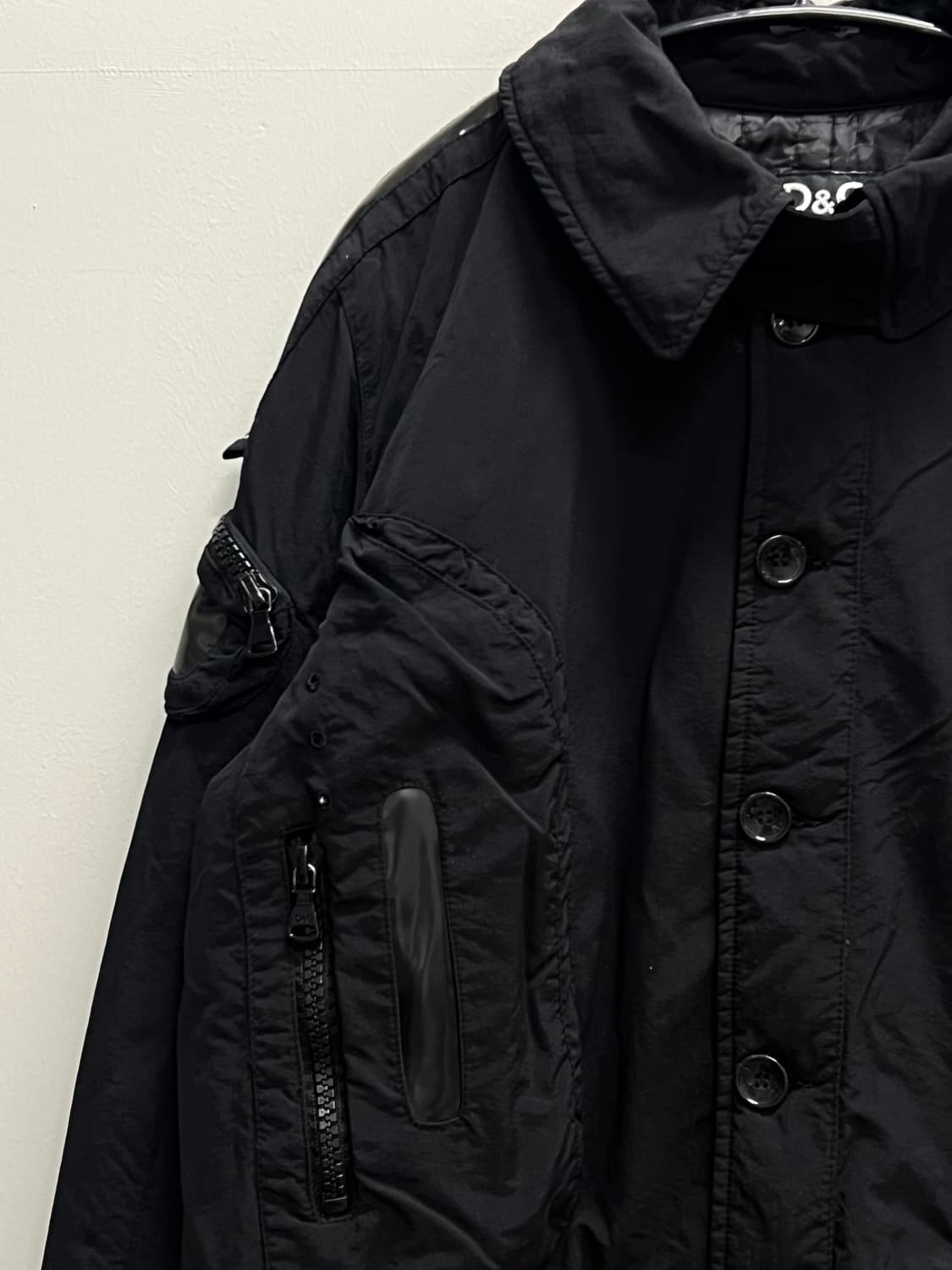 돌체앤가바나 03aw 아카이브 고글 봄버 블랙 상품이미지4