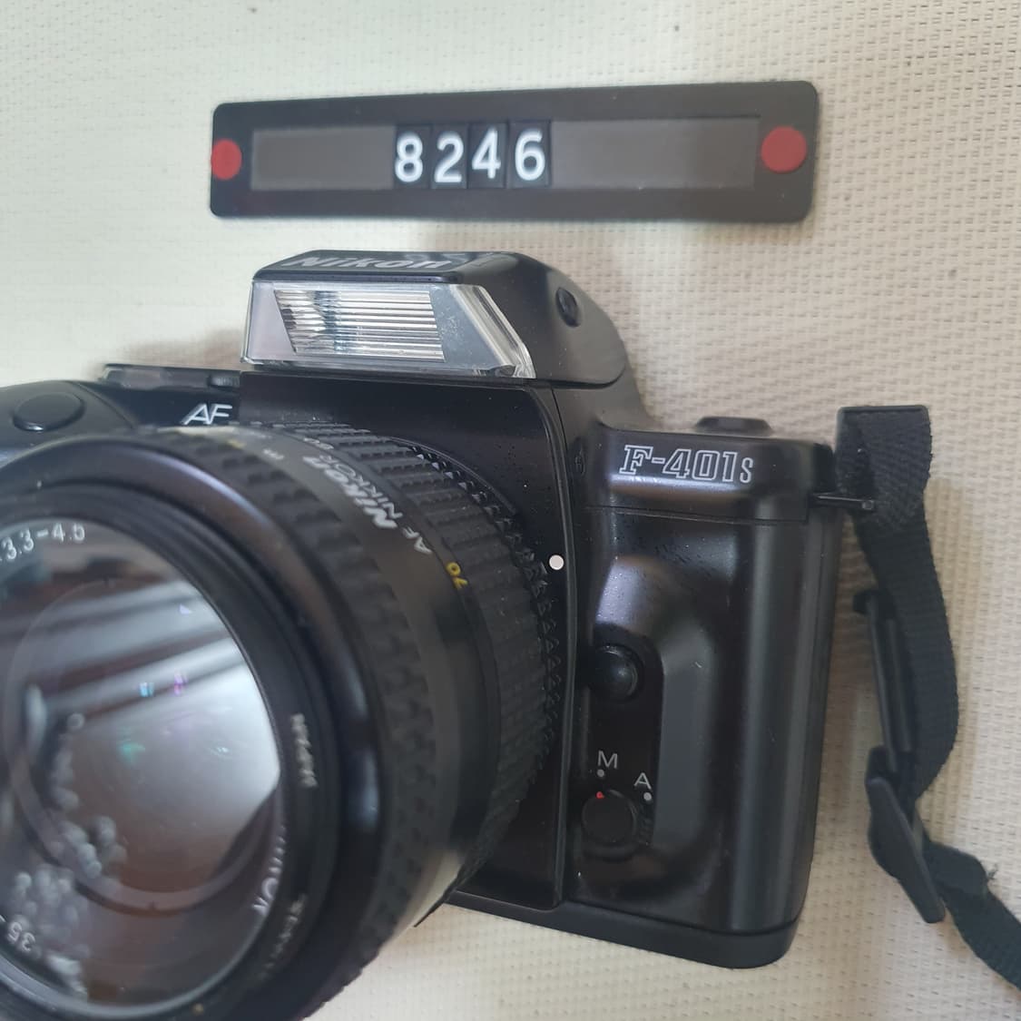 니콘 F 401s AF 필름카메라 35-70미리 줌렌즈 상품이미지2