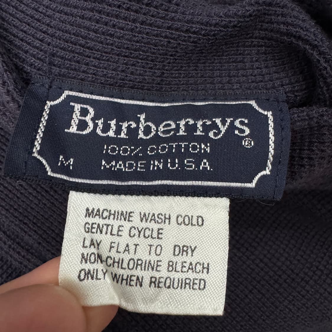 버버리 리버시블 코튼 가디건 상품이미지7