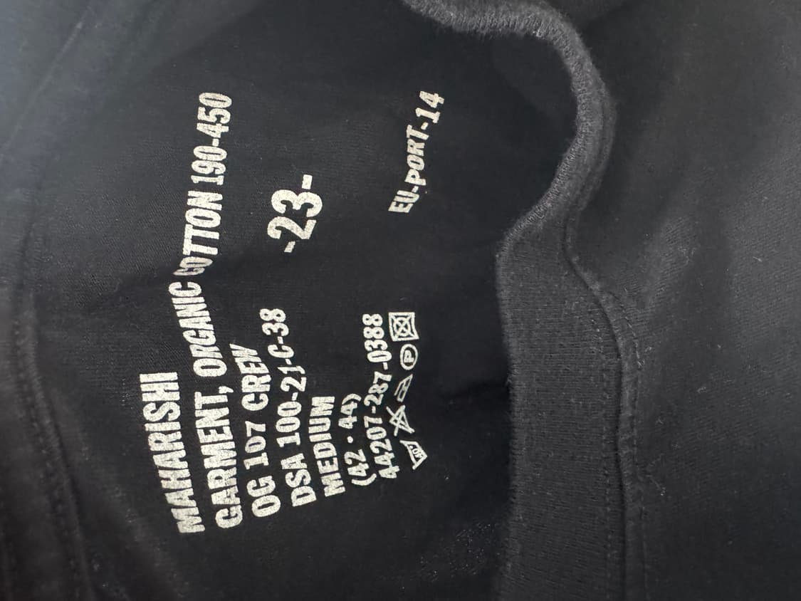 마하리쉬 반팔 티셔츠 상품이미지3