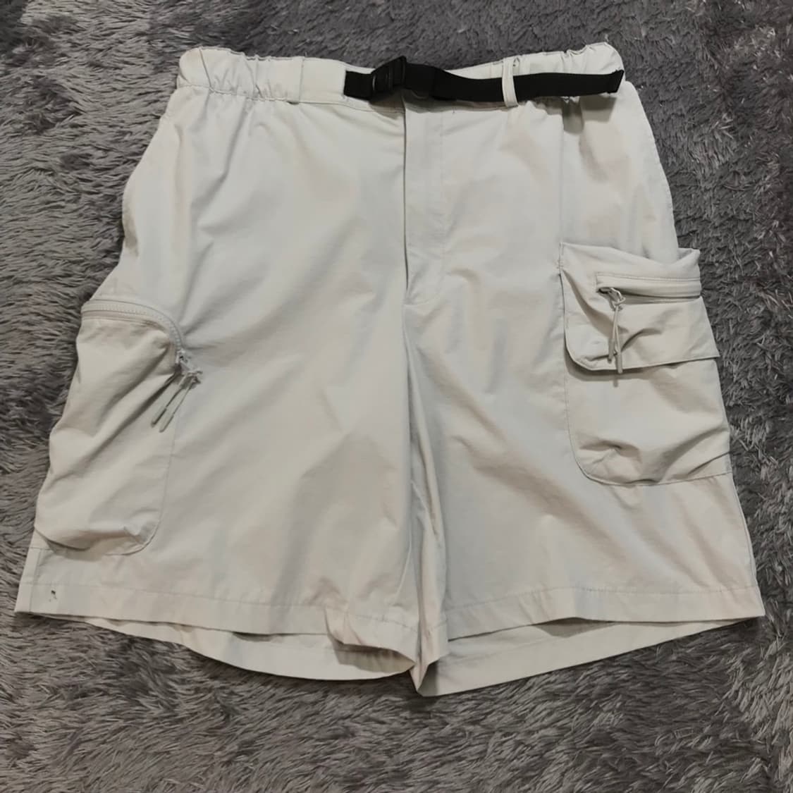 [[L, 공용] H&M 벨티드 카고 하프 팬츠p259 상품이미지1