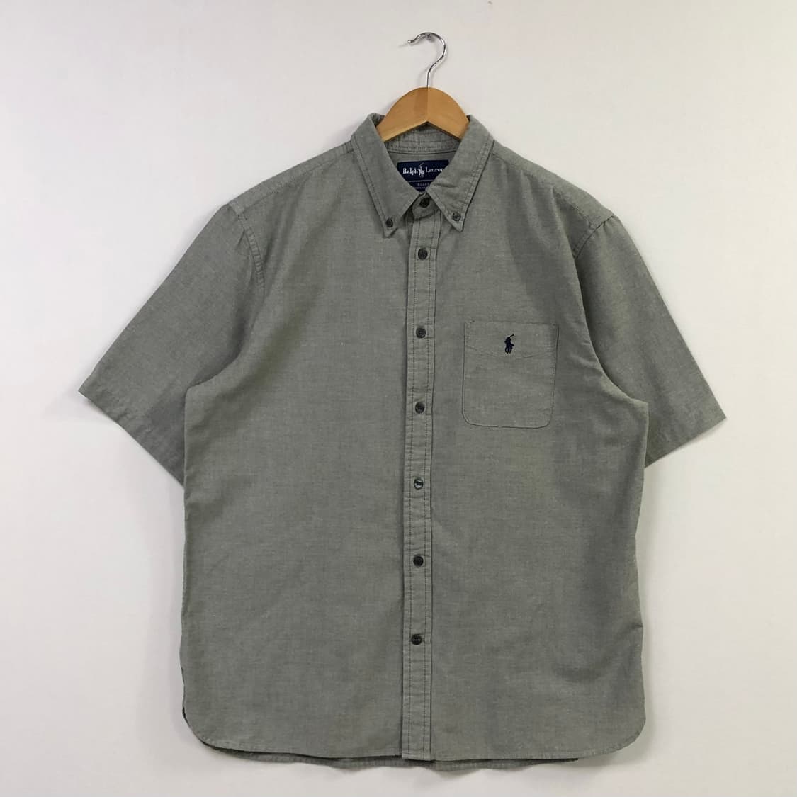 L 폴로 옥스포드 솔리드 셔츠 상품이미지2