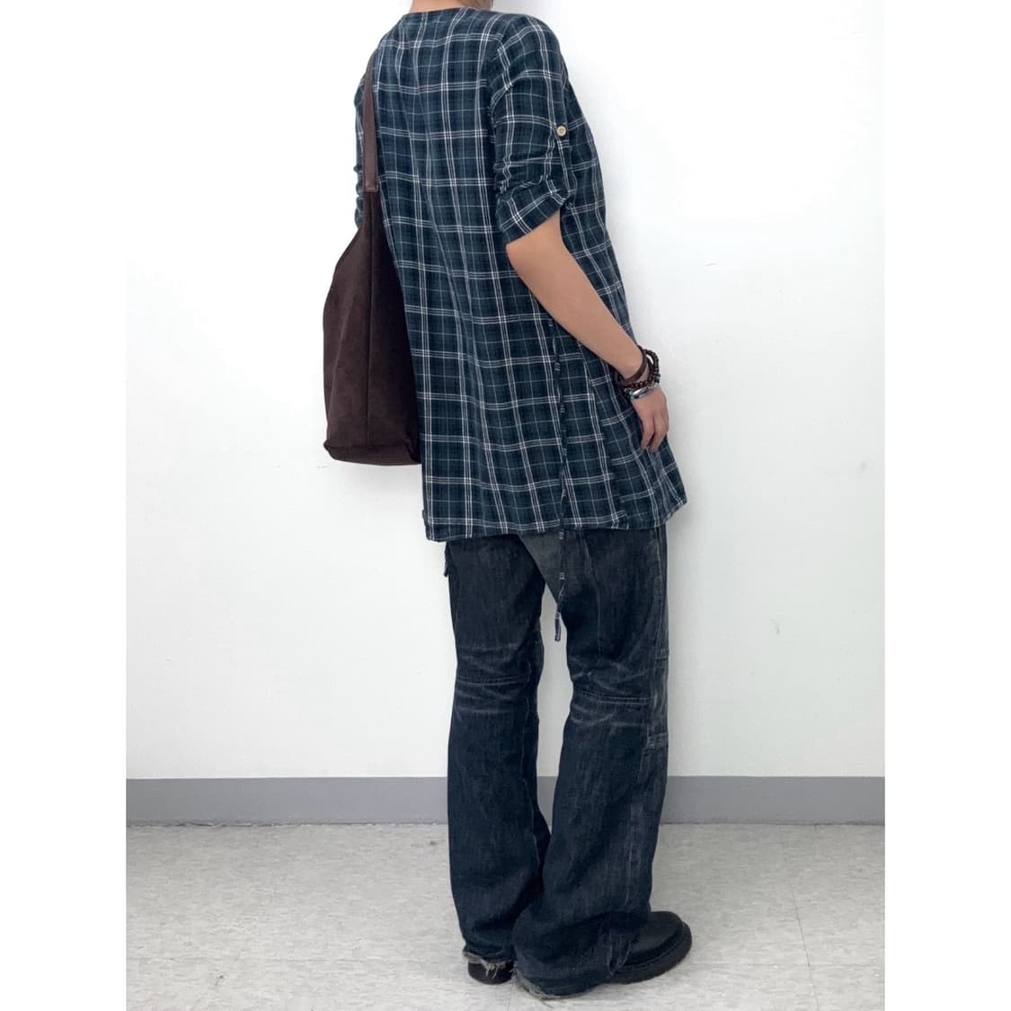 빈티지 모리걸 레이어드 원피스 상품이미지4