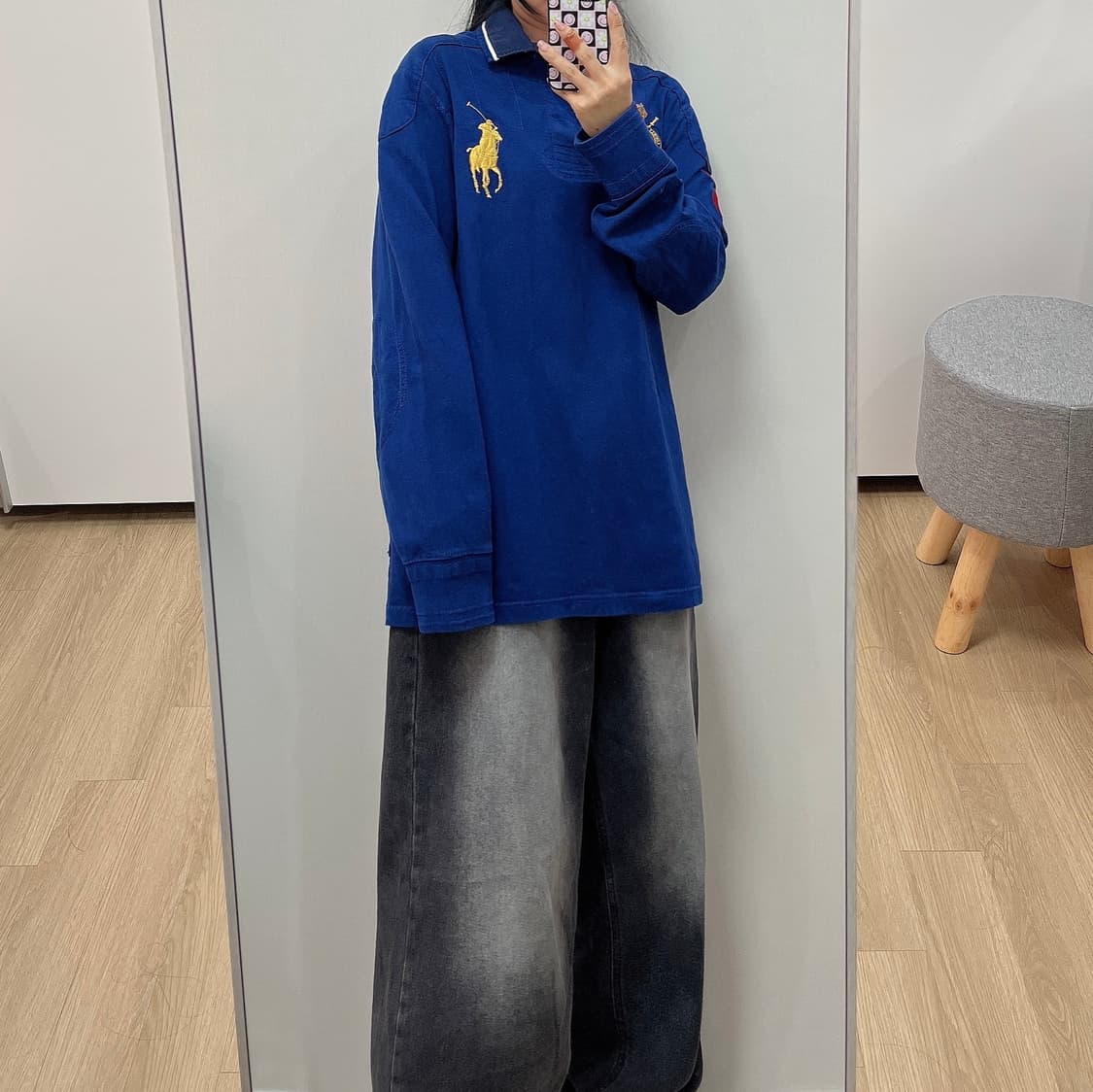 폴로 랄프로렌 빅포니 럭비 카라 티셔츠 105 상품이미지2