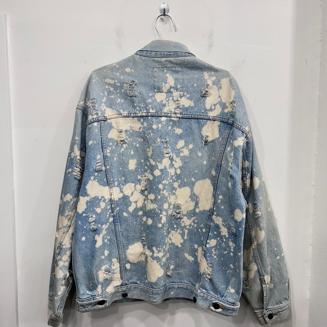 BUGJO 아메리칸빈티지 타이다이 데미지 데님자켓 상품이미지5