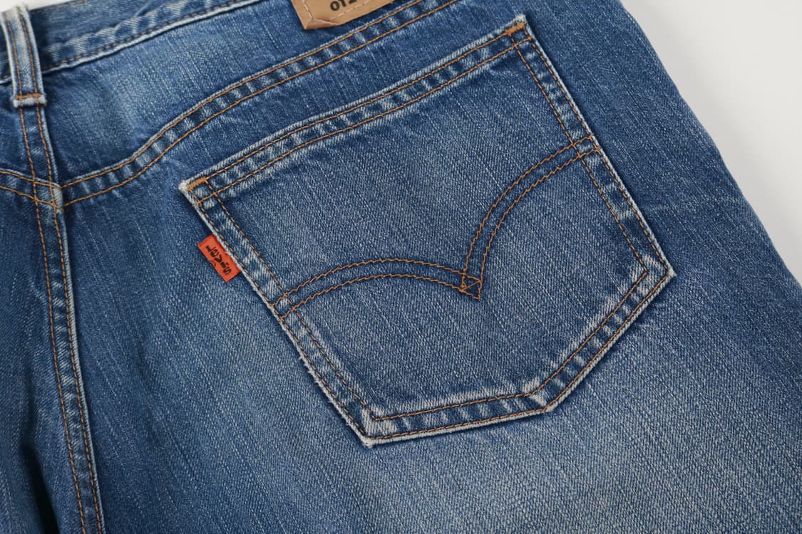 [34인치] 00's 리바이스 OT206 오렌지탭 데님팬츠 상품이미지8