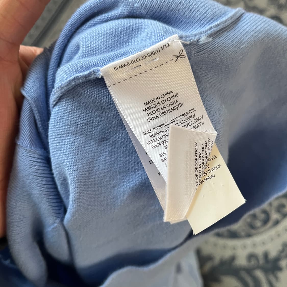 S 폴로 니트 가디건/W2648 상품이미지5