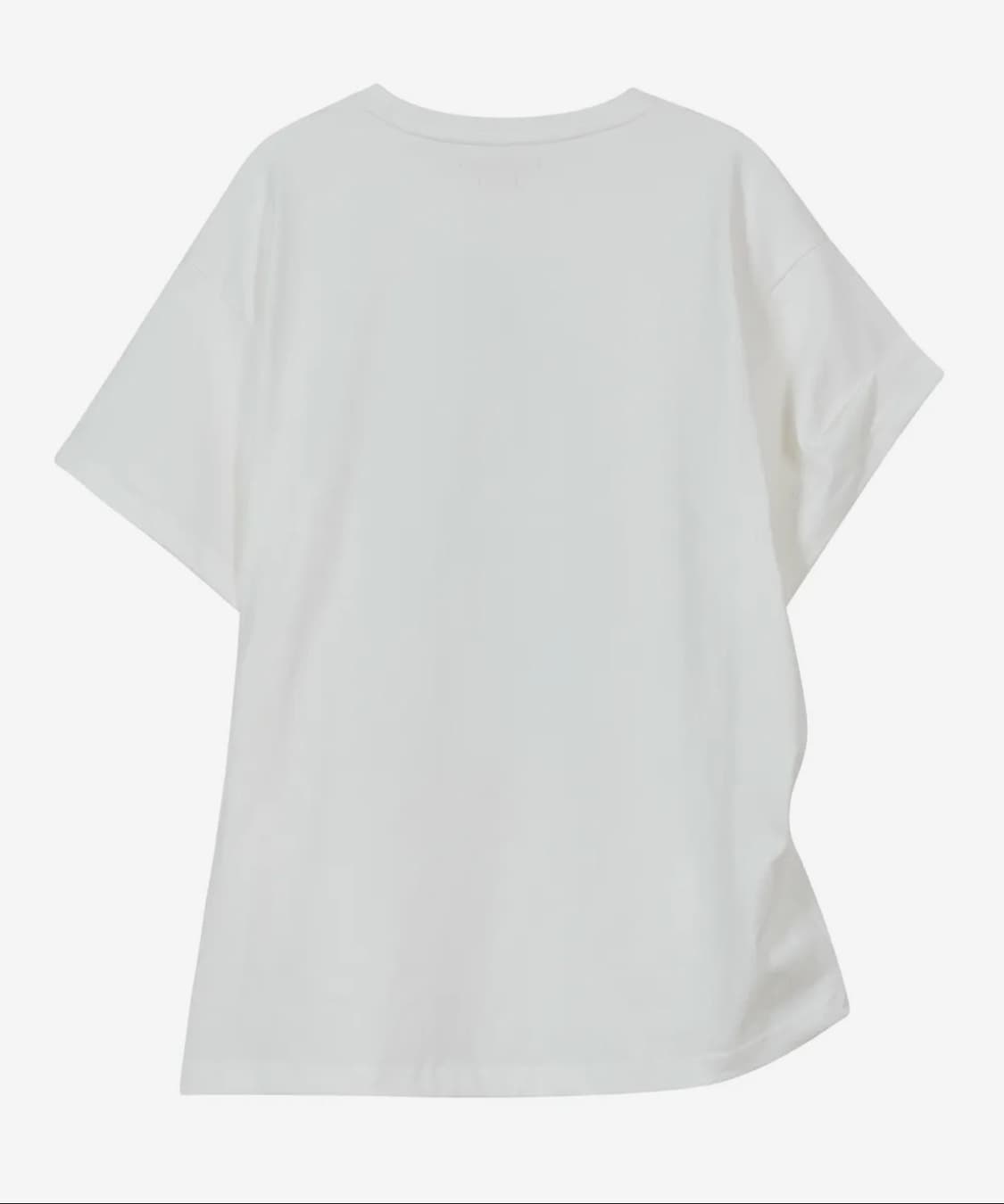 Rabbit Ruched Top [White] 상품이미지3