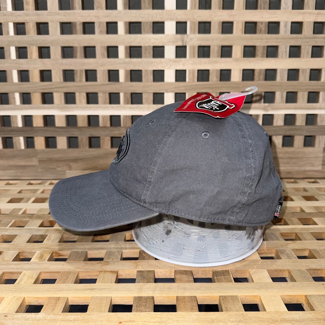 Justin 그레이 코튼 캡  상품이미지3