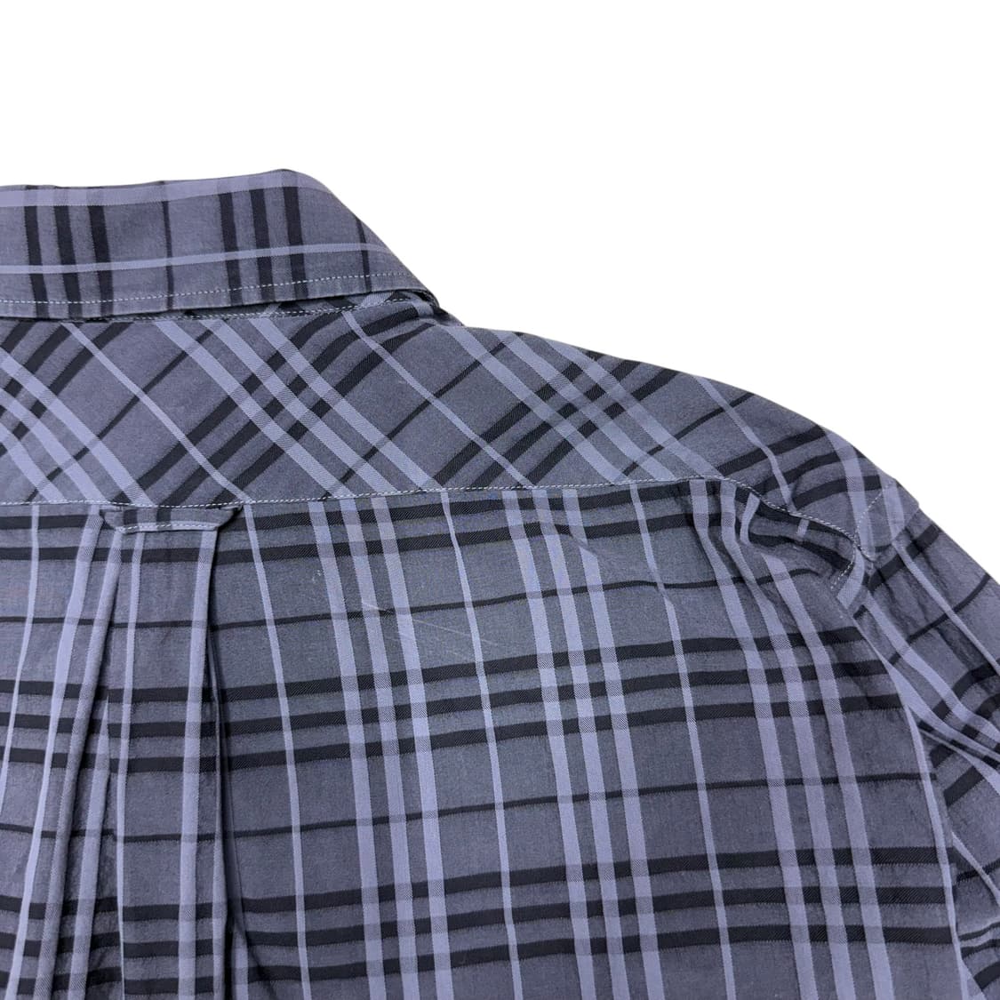 [S] 버버리 런던 그레이 체크 셔츠 상품이미지6