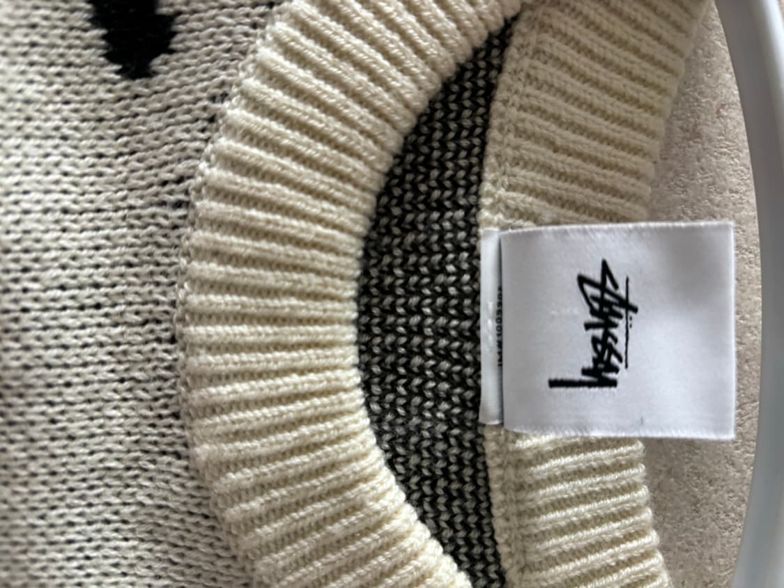 Nike × Stussy NRG LS Knit Sweater Fossil 상품이미지5