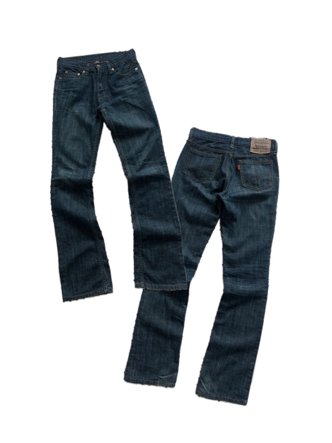 리바이스 00‘s 02571 오랜지탭 부츠컷 데님팬츠 y2k 갸루 펑크 상품이미지1