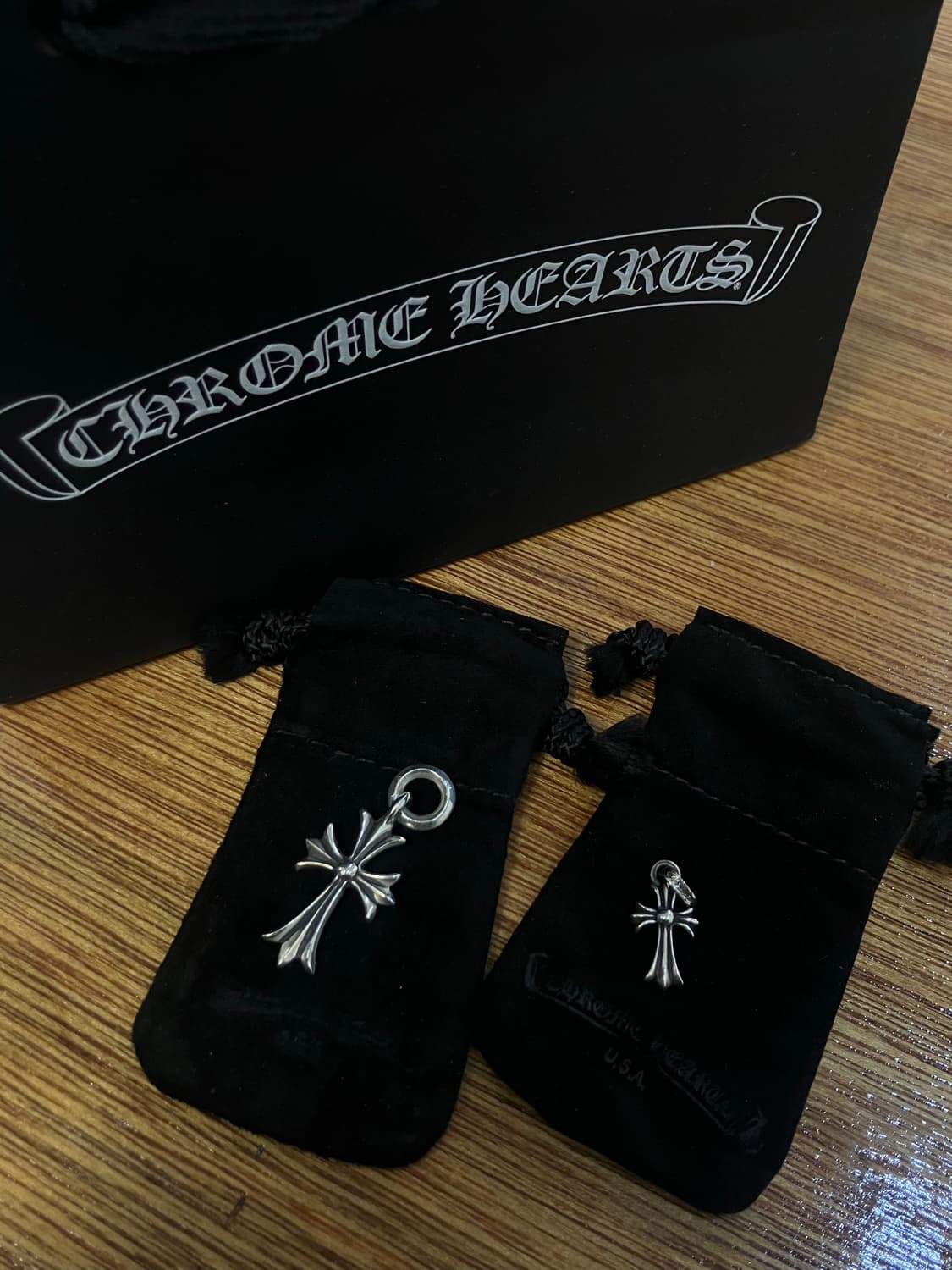 크롬하츠 타이니크로스참, 베이비팻 일괄 풀구성 (네고o) 상품이미지1