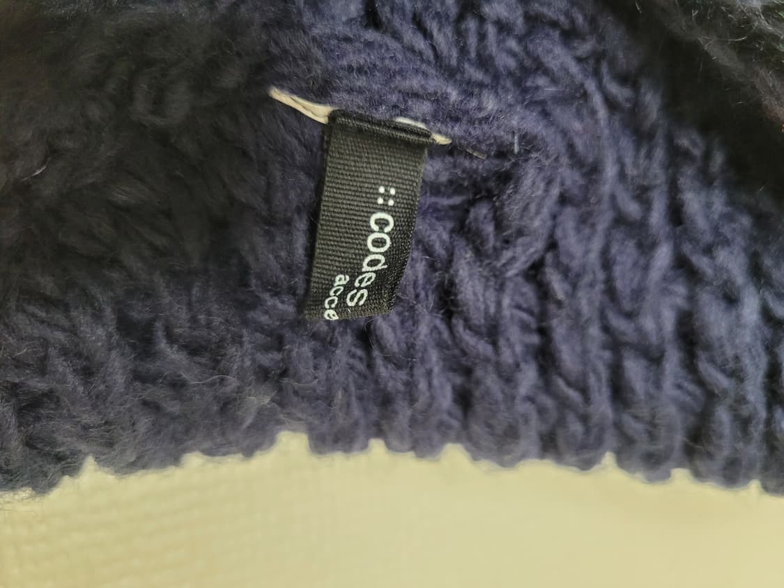 코데즈컴바인 니트 넥워머 네이비 상품이미지10