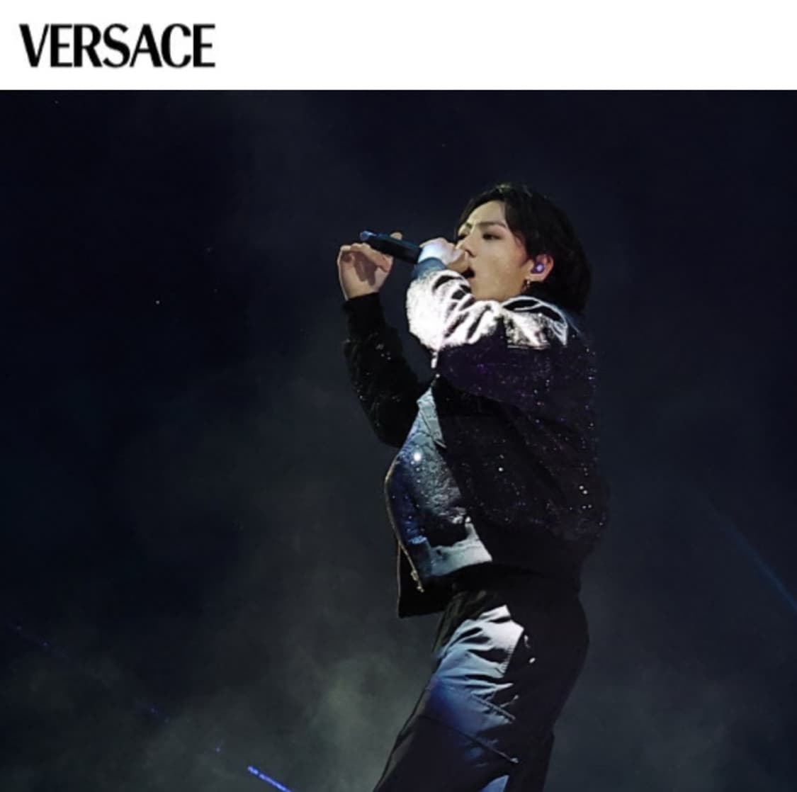 (BTS 정국 착용) 베르사체 라인스톤 바로크 봄버 자켓 상품이미지5