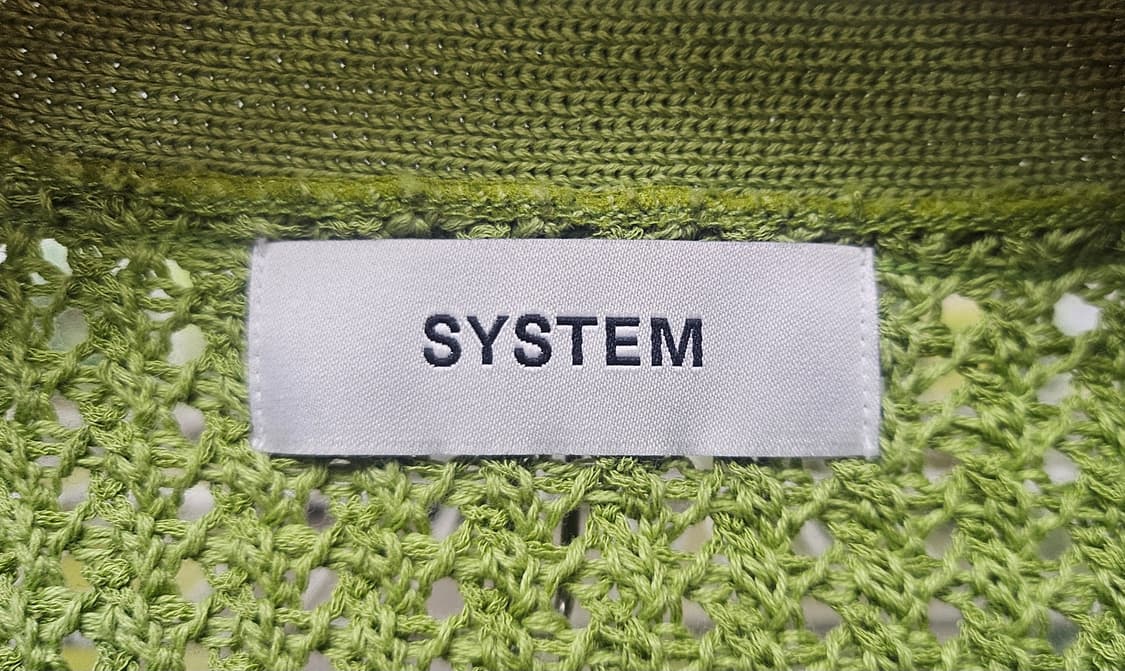 시스템 니트가디건 55 ~ 날씬66 그린 크롭가디건 (프리) WM27 상품이미지3