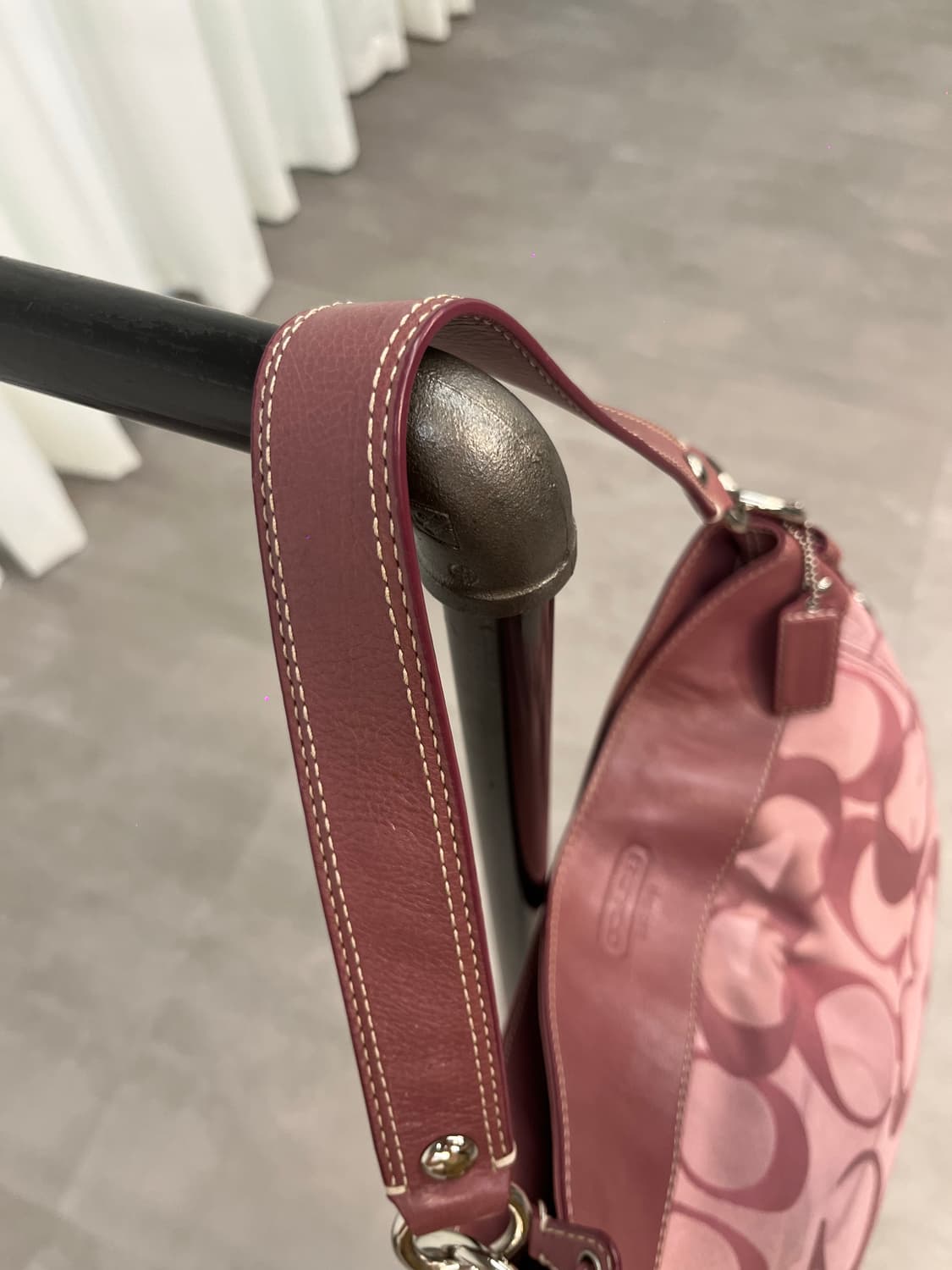 Coach Big Move Pink Bag 상품이미지4