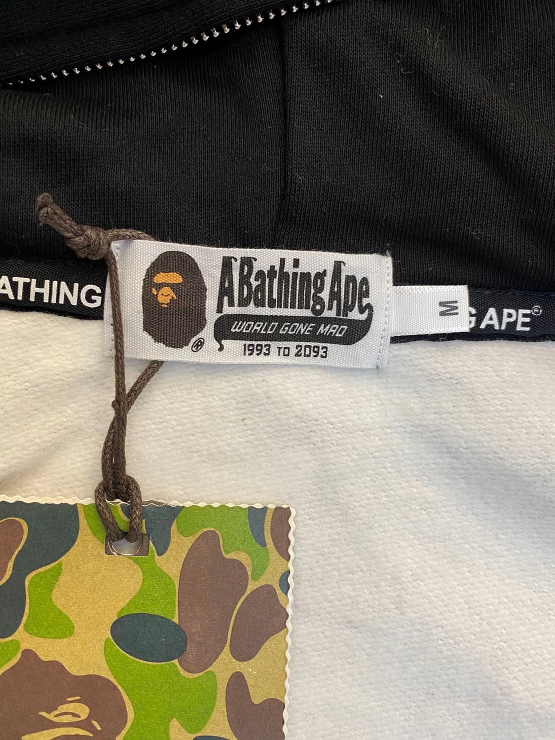 베이프 더블샤크후드집업 시티카모 새상품 상품이미지2