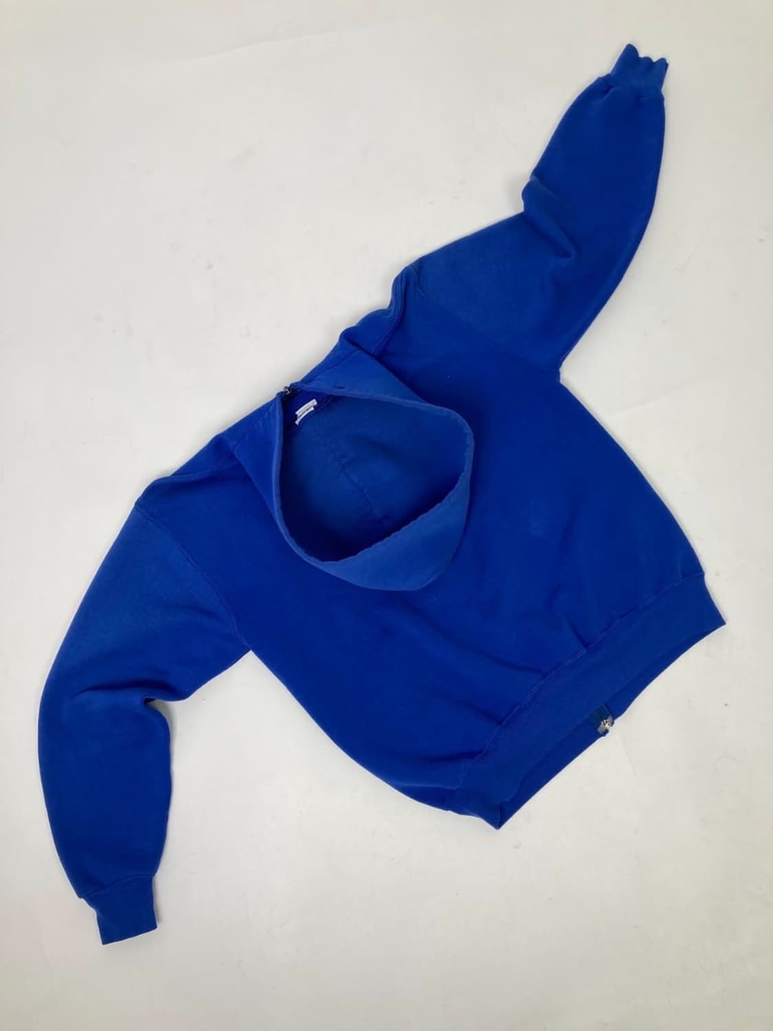 90s Russell Zip Up Hoodie (blue) 상품이미지2