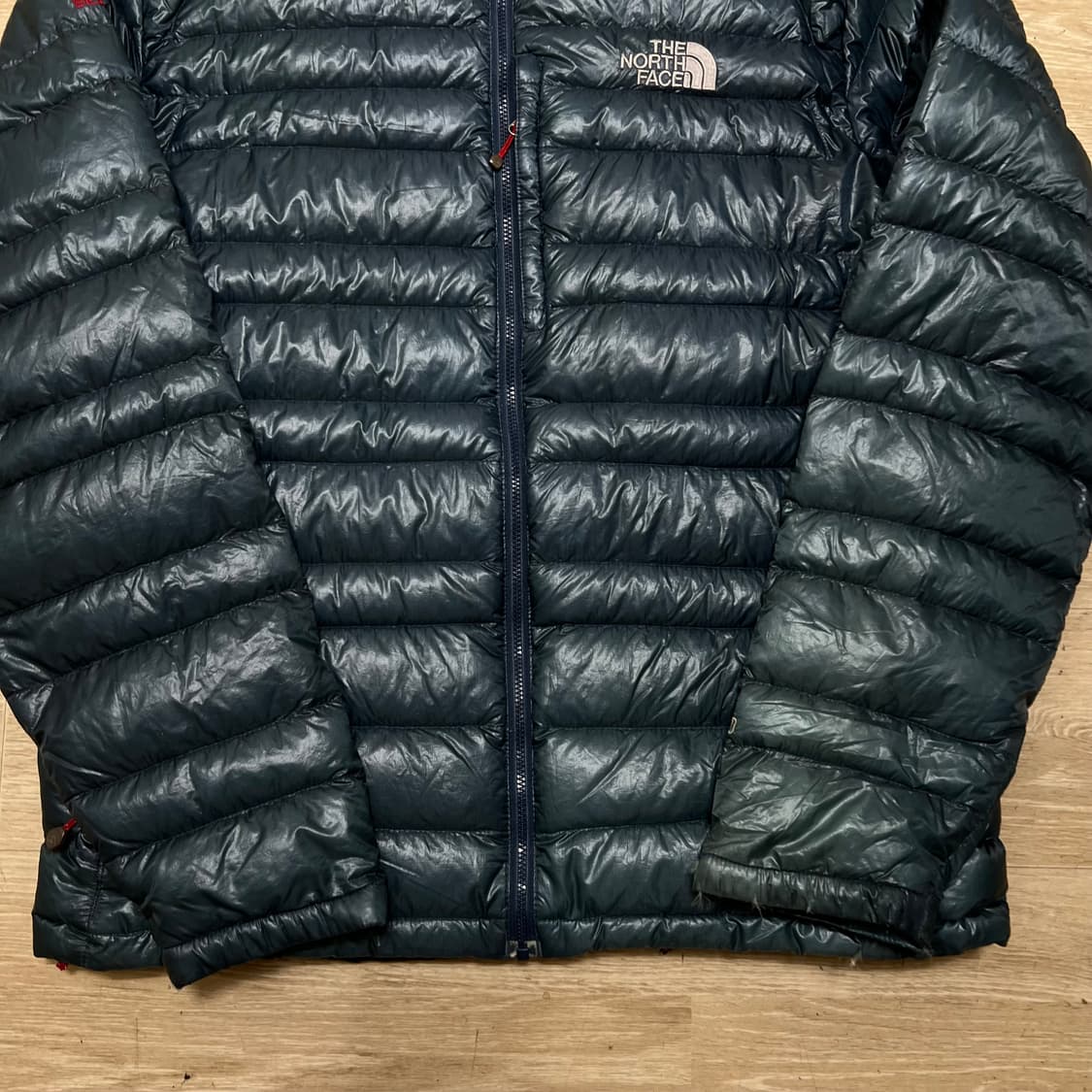 노스페이스 써밋시리즈 구스다운 경량패딩 점퍼 [네이비] L/100 상품이미지3