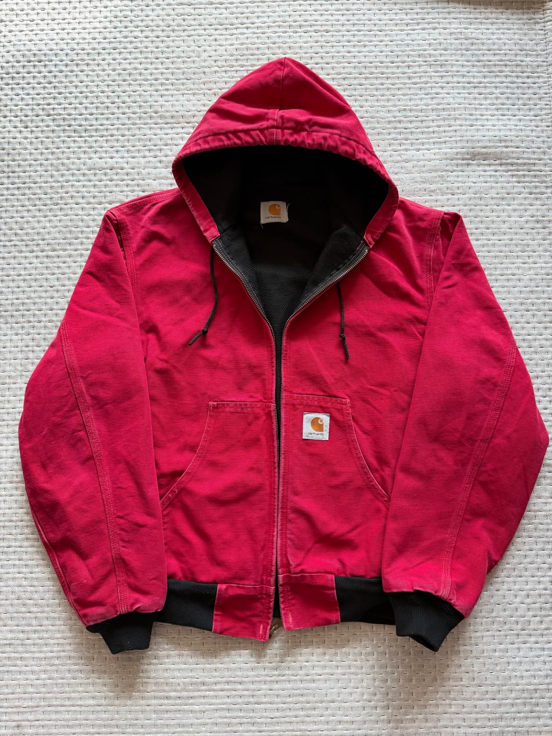 [L] 칼하트  덕 액티브 자켓 레드 상품이미지1