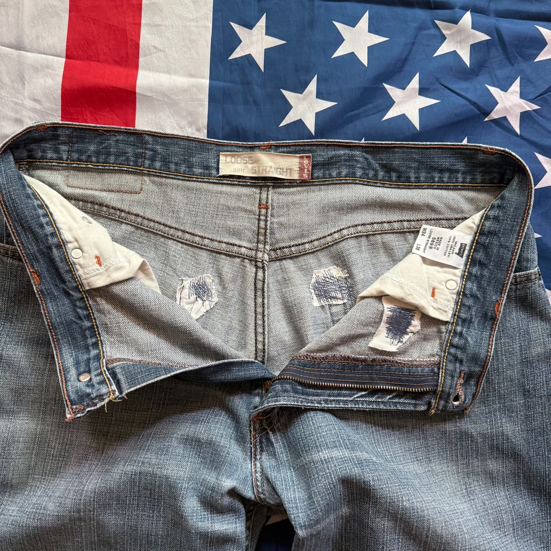 [34] levi's 리바이스 569 데님 청바지 - 44 상품이미지4