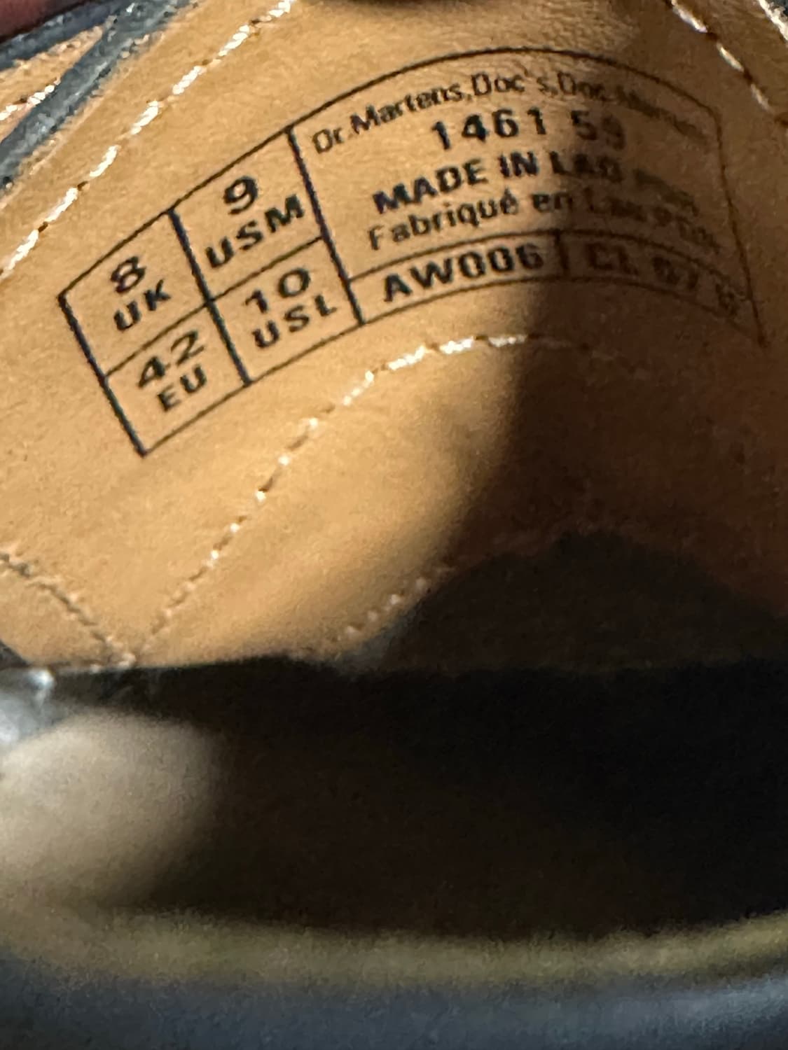 (270,uk8) 닥터마틴 1461 스무스 상품이미지6