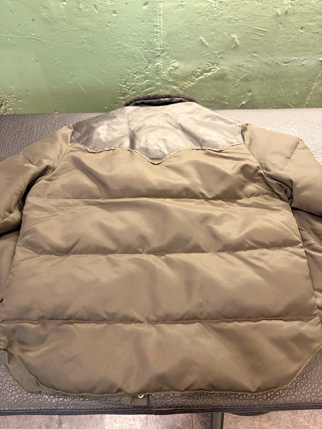 rrl 더블알엘 시얼링 칼라 레더 요크 자켓 상품이미지2