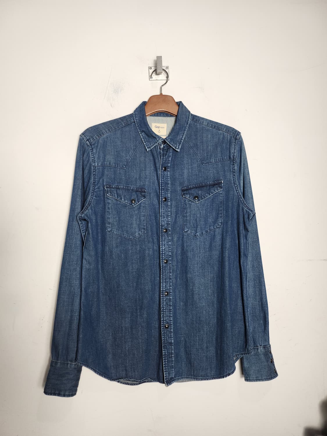 GAP 갭 데님 셔츠 상품이미지1